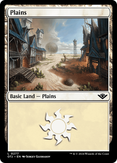 Plains (0277) (277) [Outlaws of Thunder Junction] - Deck Out Gaming