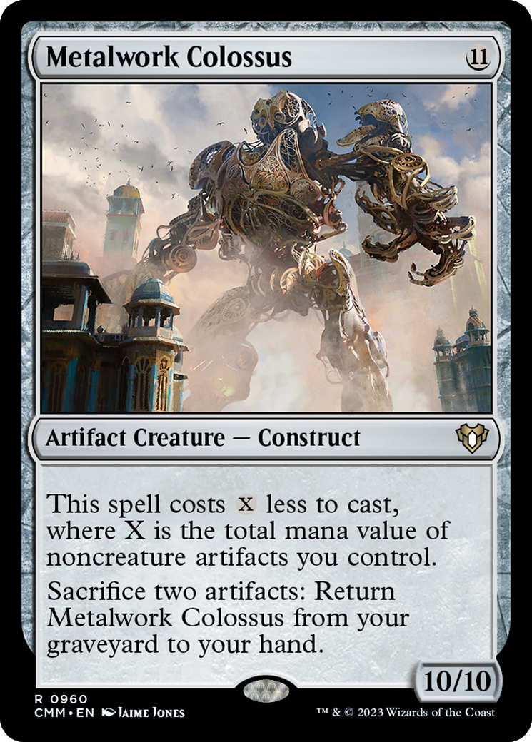 Metalwork Colossus (960) [Commander Masters] - Deck Out Gaming