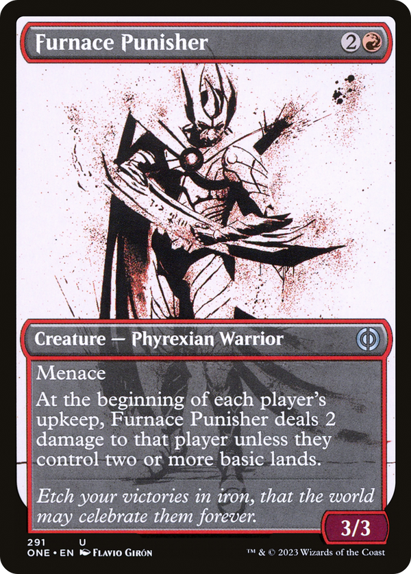 Furnace Punisher (Showcase) (291) [Phyrexia: All Will Be One] foil - Deck Out Gaming
