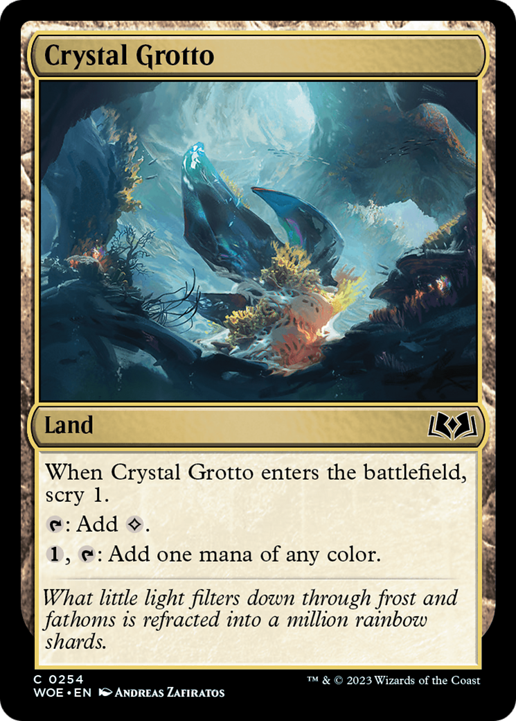 Crystal Grotto (254) [Wilds of Eldraine] - Deck Out Gaming
