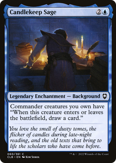 Candlekeep Sage (60) [Commander Legends: Battle for Baldur's Gate] - Deck Out Gaming