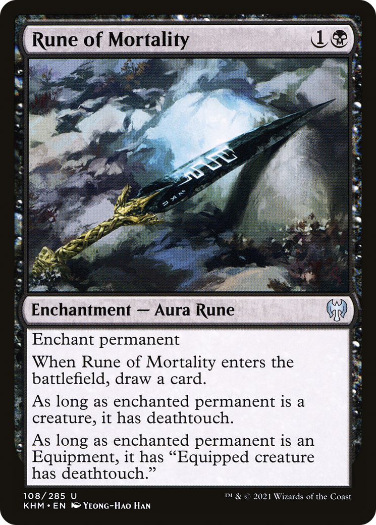 Rune of Mortality (108) [Kaldheim] - Deck Out Gaming
