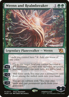 Wrenn and Realmbreaker (217) [March of the Machine] - Deck Out Gaming