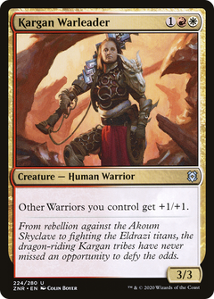 Kargan Warleader (224) [Zendikar Rising] foil - Deck Out Gaming
