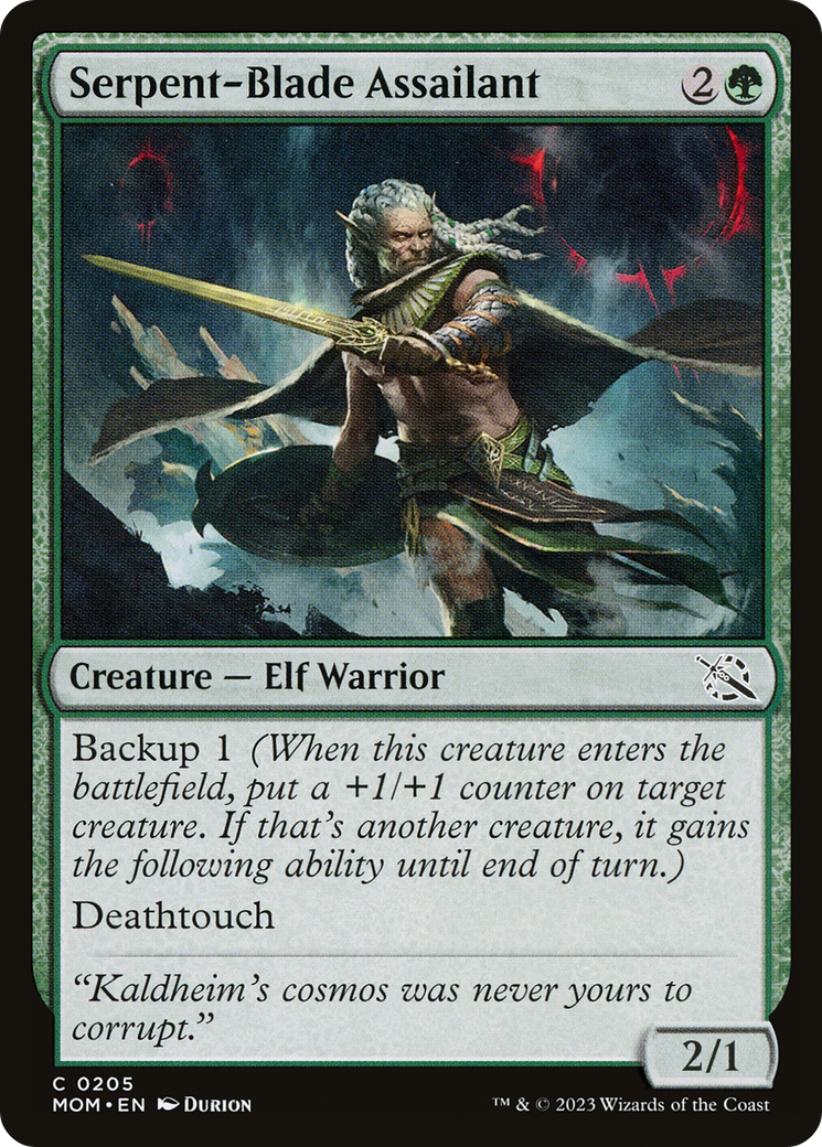 Serpent-Blade Assailant (205) [March of the Machine] - Deck Out Gaming