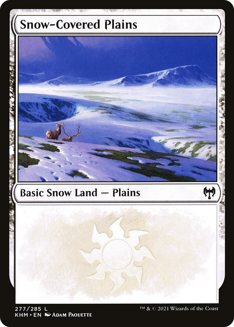 Snow-Covered Plains (277) [Kaldheim] foil - Deck Out Gaming