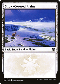 Snow-Covered Plains (277) [Kaldheim] foil - Deck Out Gaming