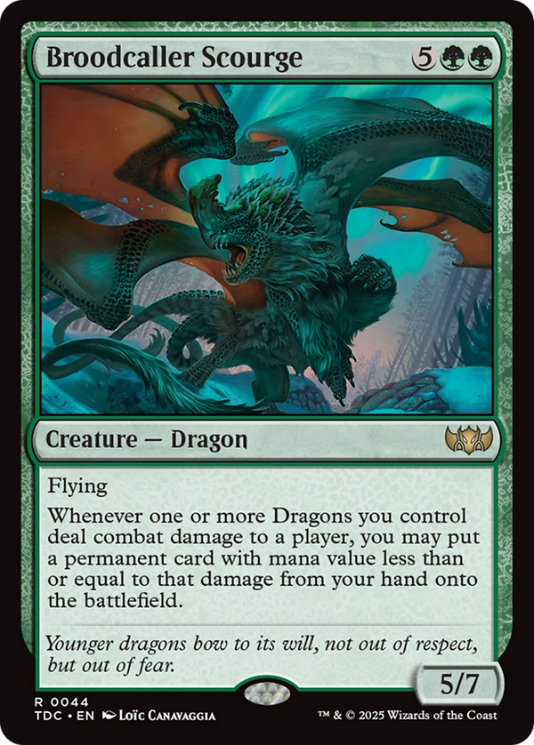 Broodcaller Scourge (44) [Commander: Tarkir: Dragonstorm] - Deck Out Gaming