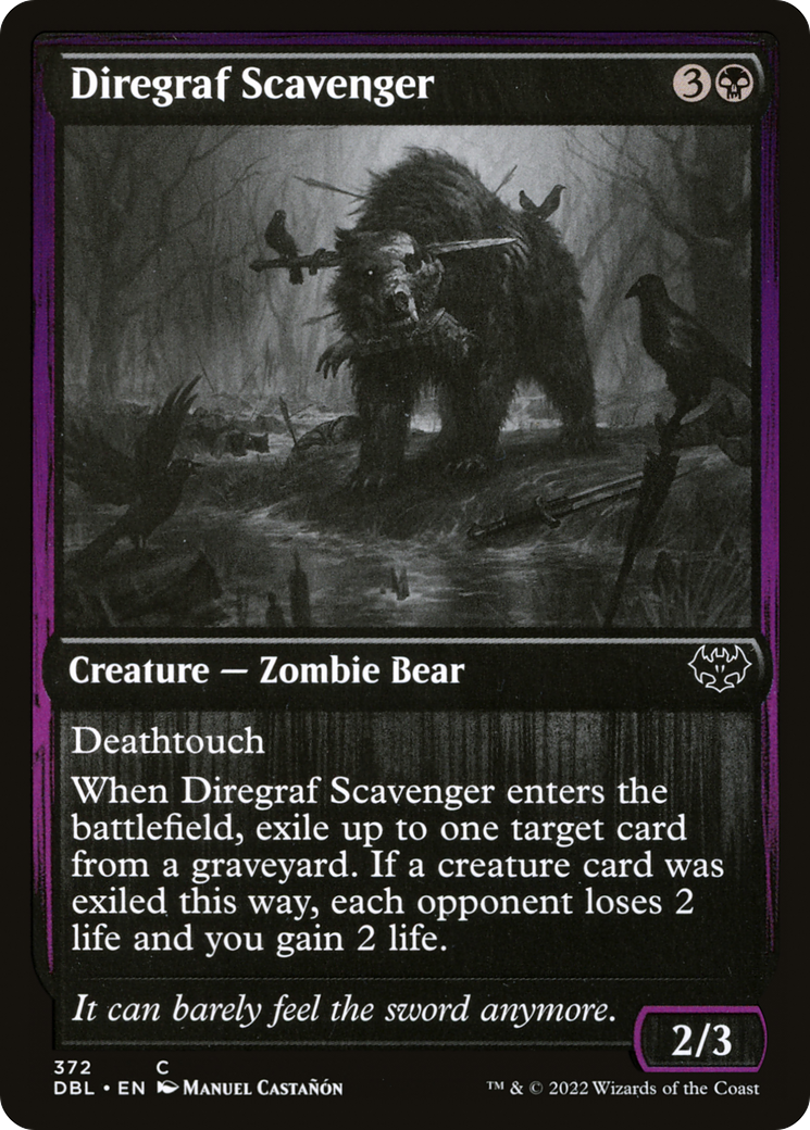 Diregraf Scavenger (372) [Innistrad: Double Feature] - Deck Out Gaming