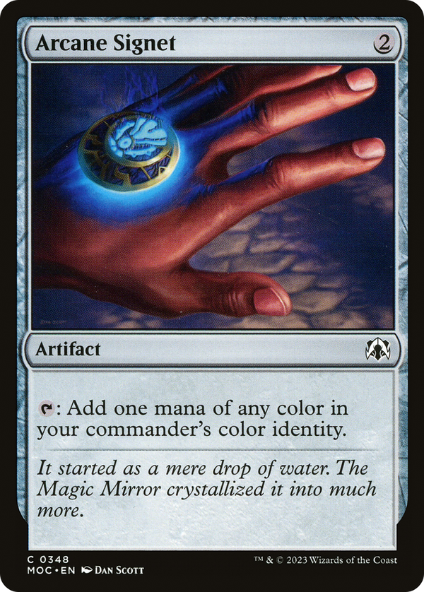 Arcane Signet (348) [March of the Machine Commander] - Deck Out Gaming