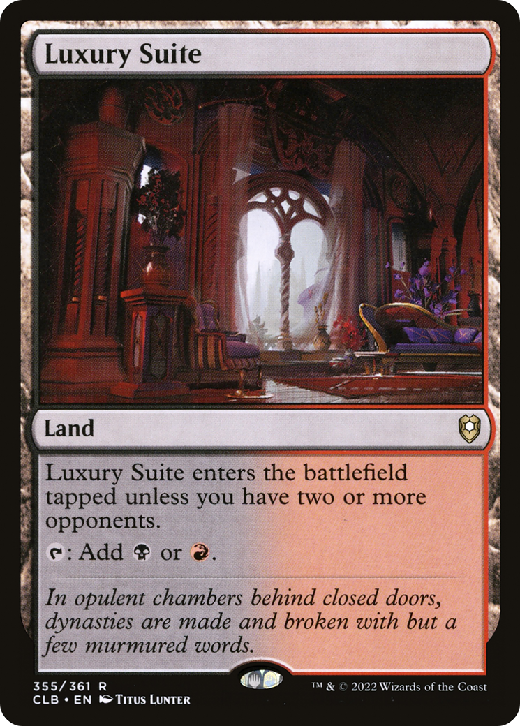 Luxury Suite (355) [Commander Legends: Battle for Baldur's Gate] - Deck Out Gaming