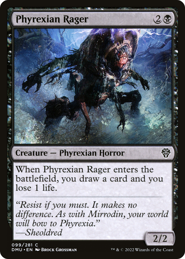 Phyrexian Rager (99) [Dominaria United] - Deck Out Gaming
