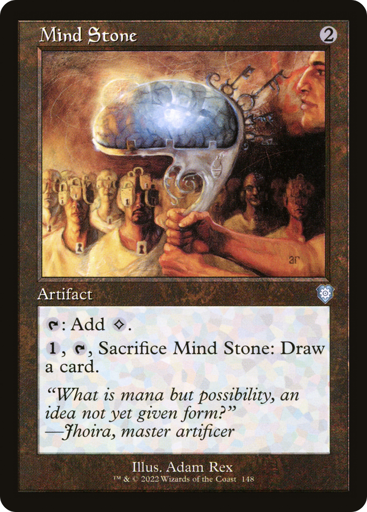 Mind Stone (Retro Frame) (148) [Commander: The Brothers' War] - Deck Out Gaming
