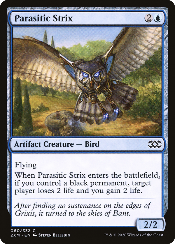 Parasitic Strix (60) [Double Masters] foil - Deck Out Gaming