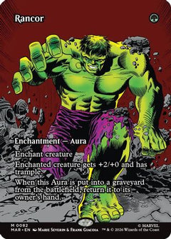 Rancor (Borderless) (82) [Marvel Universe Eternal-Legal] foil - Deck Out Gaming
