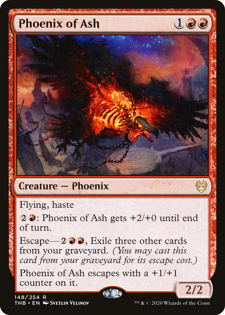 Phoenix of Ash (148) [Theros Beyond Death] - Deck Out Gaming