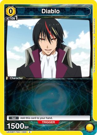 Diablo (003) (Box Topper Foil) (UE20BT/TSK-1-003) [UE20BT: That Time I Got Reincarnated as a Slime] Foil-1