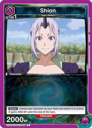 Shion (050) (Box Topper Foil) (UE20BT/TSK-2-050) [UE20BT: That Time I Got Reincarnated as a Slime] Foil - Deck Out Gaming