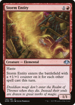 Storm Entity (142) [Dominaria Remastered] foil - Deck Out Gaming