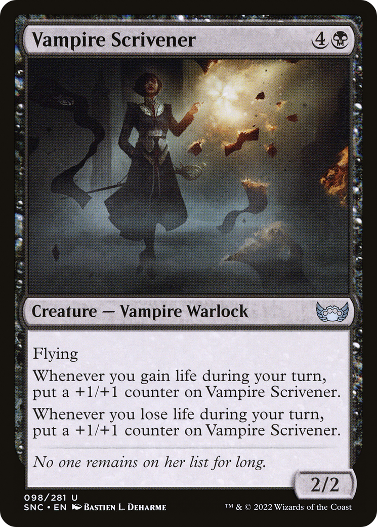 Vampire Scrivener (98) [Streets of New Capenna] foil - Deck Out Gaming