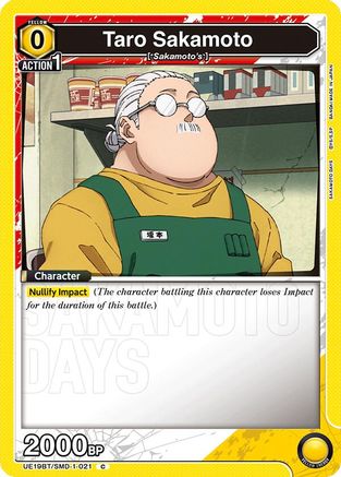 Taro Sakamoto (Box Topper Foil) (UE19BT/SMD-1-021) [UE19BT: SAKAMOTO DAYS] Foil