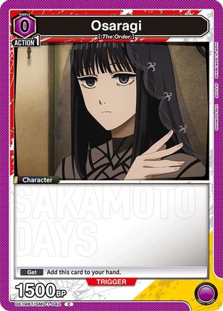 Osaragi (Box Topper Foil) (UE19BT/SMD-1-042) [UE19BT: SAKAMOTO DAYS] Foil - Deck Out Gaming