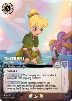 Tinker Bell - Giant Fairy (6/CC1) (6) [Disney Lorcana Promo Cards] Holofoil-1