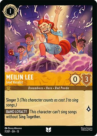 Meilin Lee - Lead Vocalist (7/204) [Attack of the Vine] Cold Foil-1