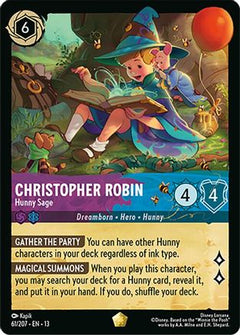 Christopher Robin - Hunny Sage (61/204) [Attack of the Vine] Cold Foil-1