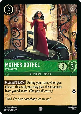 Mother Gothel - Evil as Ever (93/204) [Attack of the Vine]-1