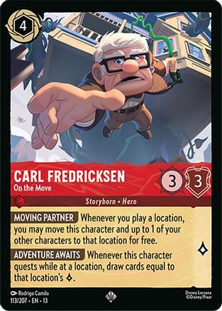 Carl Fredricksen - On the Move (113/204) [Attack of the Vine]