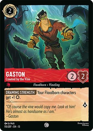 Gaston - Created by the Vine (115/204) [Attack of the Vine]