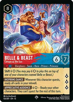 Belle & Beast - Certain as the Sun (132/204) [Attack of the Vine]-1