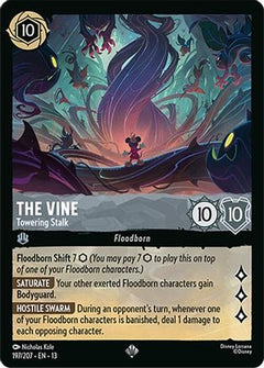 The Vine - Towering Stalk (197/204) [Attack of the Vine] Cold Foil-1