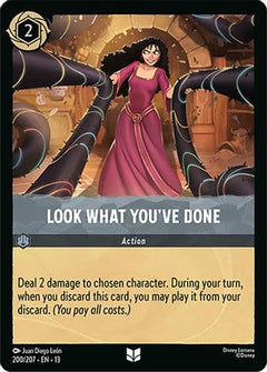 Look What You've Done (200/204) [Attack of the Vine] Cold Foil-1