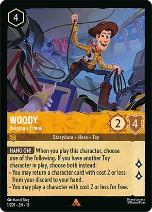 Woody - Helping a Friend (1/204) [Attack of the Vine]-1