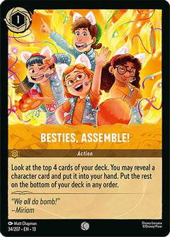 Besties, Assemble! (34/204) [Attack of the Vine] Cold Foil-1