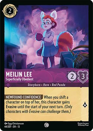 Meilin Lee - Superficially Obedient (44/204) [Attack of the Vine] Cold Foil-1