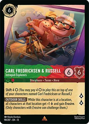 Carl Fredricksen & Russell - Intrepid Explorers (98/204) [Attack of the Vine]