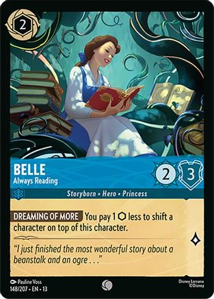 Belle - Always Reading (148/204) [Attack of the Vine] Cold Foil-1