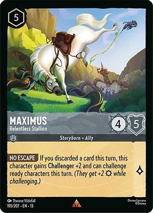 Maximus - Relentless Stallion (195/204) [Attack of the Vine]-1