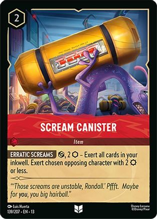 Scream Canister (139/204) [Attack of the Vine] Cold Foil