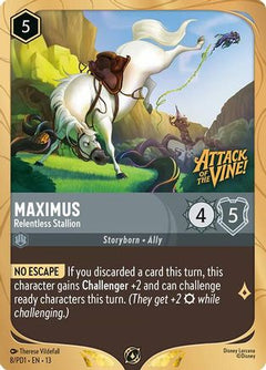 Maximus - Relentless Stallion (8) [Disney Lorcana Promo Cards] Holofoil-1