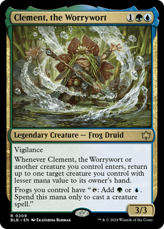 Clement, the Worrywort (209) [Bloomburrow] - Deck Out Gaming