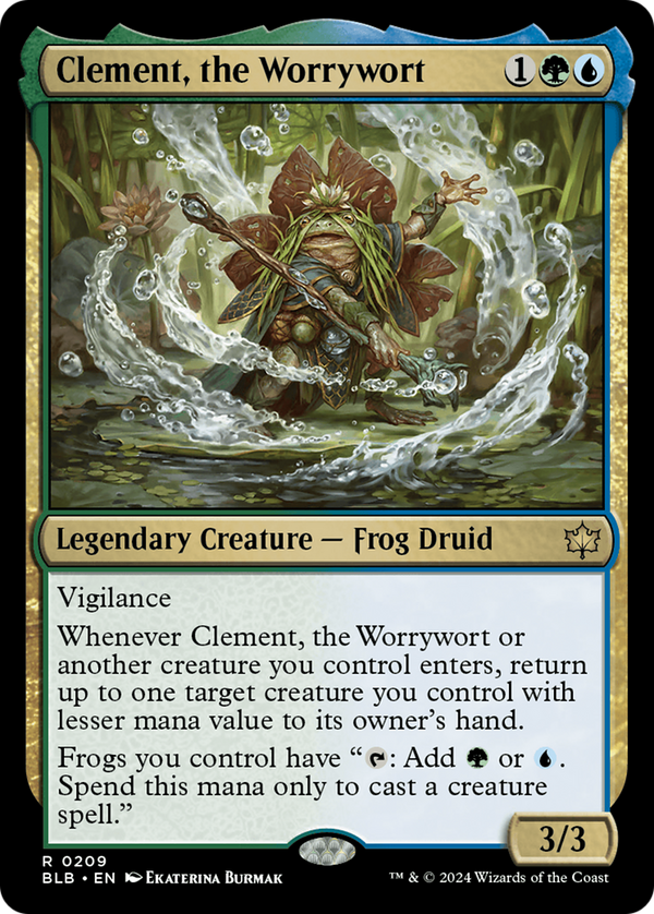 Clement, the Worrywort (209) [Bloomburrow] - Deck Out Gaming