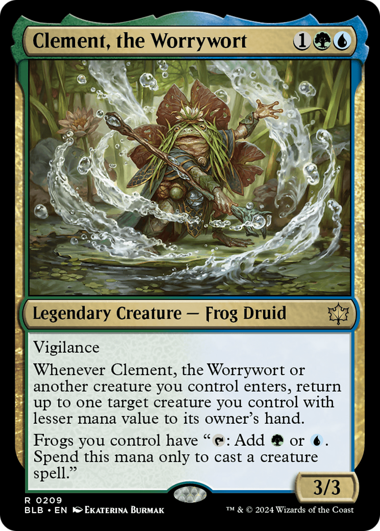 Clement, the Worrywort (209) [Bloomburrow] - Deck Out Gaming
