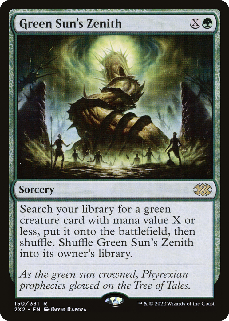 Green Sun's Zenith (150) [Double Masters 2022] - Deck Out Gaming