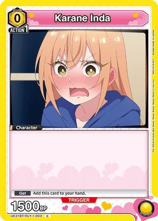 Karane Inda (003) (UE21BT/RLY-1-003) [UE21BT: The 100 Girlfriends Who Really, Really, Really, Really, REALLY Love You]