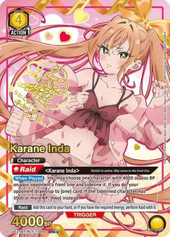 Karane Inda (009) (SR**) (UE21BT/RLY-1-009) [UE21BT: The 100 Girlfriends Who Really, Really, Really, Really, REALLY Love You] Foil-1
