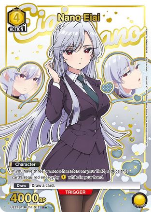 Nano Eiai (012) (R*) (UE21BT/RLY-1-012) [UE21BT: The 100 Girlfriends Who Really, Really, Really, Really, REALLY Love You] Foil